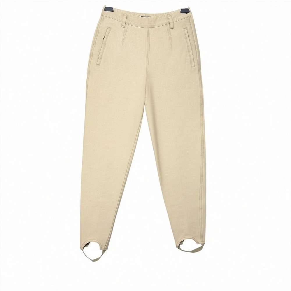 Vintage Lizwear Equestrian Riding‎ Jeans 25x27 Stirrup Breeches Beige 90s Preppy